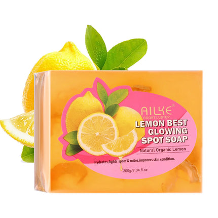 AILKE Natural Skin Brightening Set for All Skin Types, Cleaning, Dark Spots and Acne Removal, Boost Radiance, Organic, Vegan
