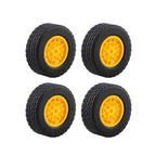 4 x Orange wheel