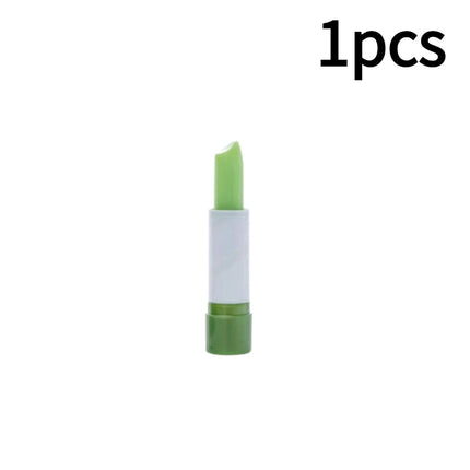 Aloe Vera Moisturizing Lipstick Moisture Lip Balm Anti Drying Temperature Color Changing Nourishing Lip Balm Lips Care 1-10pcs