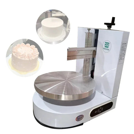 Birthday Cake Cream Icing Coating Machine 4-12 Inch Wedding Cake Cream Butter Spreading  Equioment Cream Spreading Machine