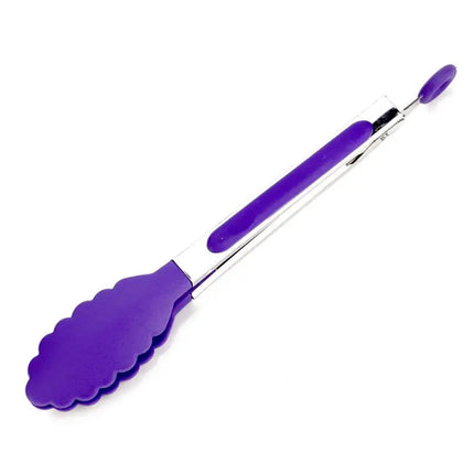 BBQ Gadgets Silicone Non-Slip Food Tong Kitchen Tongs utensil Cooking Tong clip Clamp BBQ Salad Tools Grill Kitchen Accessories
