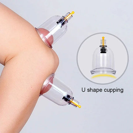 Big Size Vacuum Cupping Breast & Buttocks Enlargement Massager Suction Pump Machine Butt Lifting Device Back Massage Cans