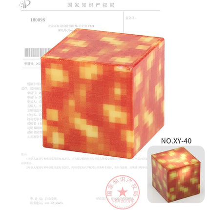 Light-Up Magnetic Blocks 2cm - Set of 10 Pieces