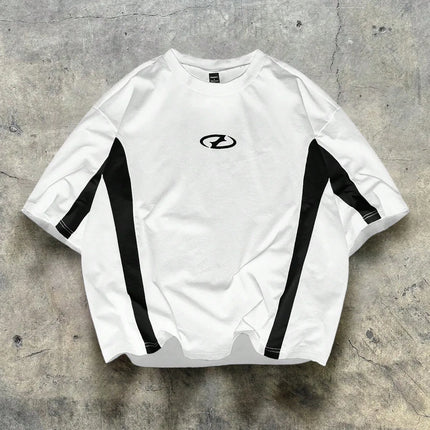 The new men's T-shirt for the summer of 2025 features a casual fashionable comfortable and breathable 3D pattern print