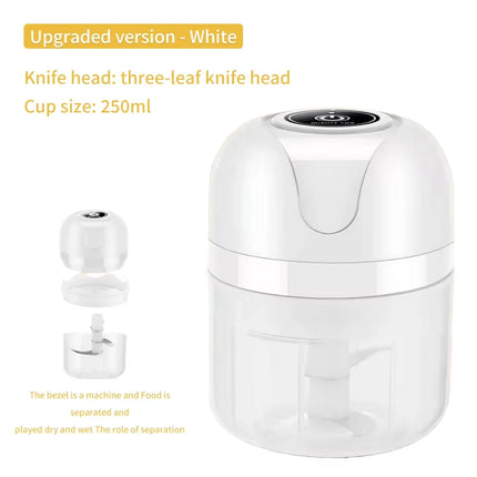 Garlic mashing machine food supplement machine household garlic cutter garlic crusher garlic pulling and pressing machine electr