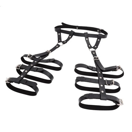 Stockings Straps Sexy Lingerie Female Straps Belt Leather Women Harness Garter Belt Suspenders Body Bondage Harness Harajuku