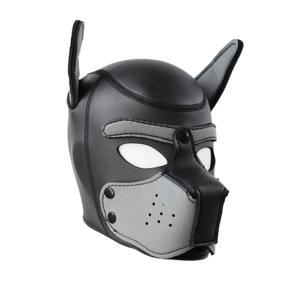 Bdsm Bondage Dog Hood Mask With Detachable Nose Sex Toys For Couples Women Men Dog Slave Roleplay Game Sexy Fetish Restraints