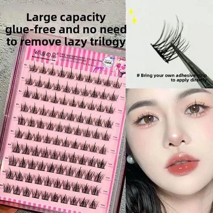 No Glue Needed False Eyelashes Lower Lashes Wispy Cat Eye Lashes Voluminous Fluffy Natural Look Daily Wear Easy to Apply