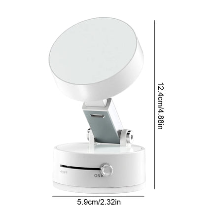 Vacuum Magnetic Phone Holder 360°Rotate Car Hands-Free Cell Phone Rack Foldable Swivel Stand Suction Cup Universal Car Brackets