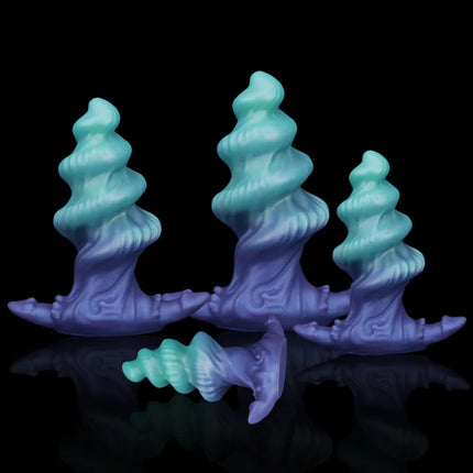Monster Dildo Anal Plug Spiral Sex Toy Butt for Men Prostate Massager Anal Penetration Dilation Masturbator G-point Stimulate 18