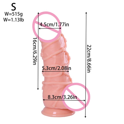 Rope Bondage Dildo Strap On Thick Penis Masturbator Adult Toys Big Cock Anal Dildo Vaginal Stimulation Women Sex Toys Sex Shop