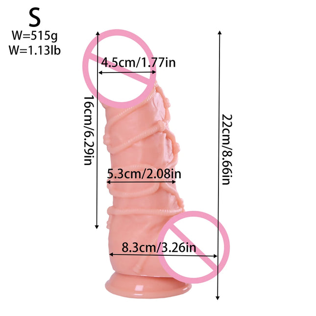 Rope Bondage Dildo Strap On Thick Penis Masturbator Adult Toys Big Cock Anal Dildo Vaginal Stimulation Women Sex Toys Sex Shop
