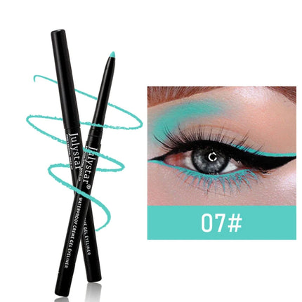 3Pcs Waterproof & Sweat-Proof Black Eyeliner Pencil - Long-LastingSmudge-Proof for Bold Eye Makeup, Easy Glide Formula for Perfe
