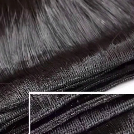 42 Inch Bundles Bone Straight Brazilian Human Hair Bundles Raw Extensions Tissage For Women