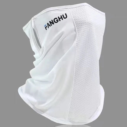Summer Balaclava Ice Silk Breathable Anti-UV Cycling Face Scarf Neck Cover Sunscreen Cooling Outdoor Hiking Driving Running Mask