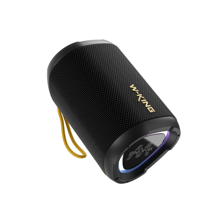 W-KING D110 Portable Bluetooth Speaker, IPX7 Waterproof Wireless Speaker with 15W Loud Stereo Sound, 12H Playtime & RGB Light