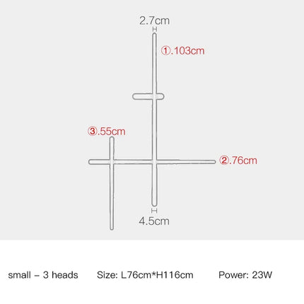 Modern Minimalist Black Line Long Wall Lamp Living Room Background Dining Bedroom Aisle Interior Decor LED Designer Wall Light