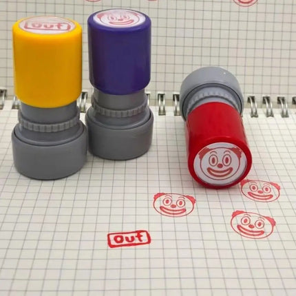New Prank Trick Engraved Funny Seal Stamp Self-Inking Printing Kids Stamp Creative Novetly Face Memes Seal Clear Stamps