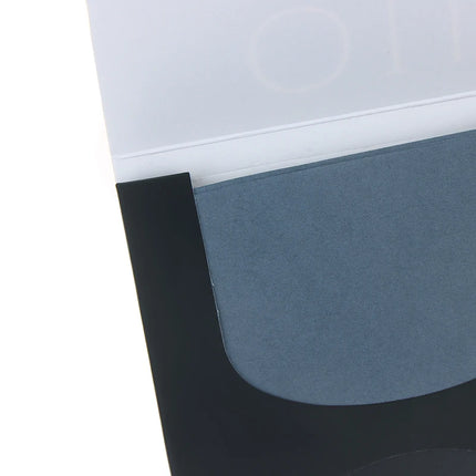 {Winter4} 100 Sheets/Box Oil-Absorbing Paper With Mirror & Puff Portable Oil-Holding Bamboo Charcoal Paper For Makeup