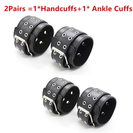 Sex Toys For Women Couples Erotic Handcuffs BDSM Neck to Wrist Bondage Restraints Adjustable Behind Back Cuffs Collar SM Tool