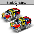 2PCS Graffiti car