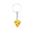 pizza keychain