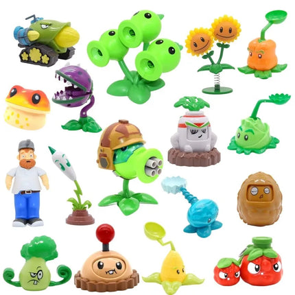 New Plants vs Zombies Toys Action Figures Gargantuar Robot Plant Zombie Game Fan Figurines Doll Toys For Children Birthday Gifts