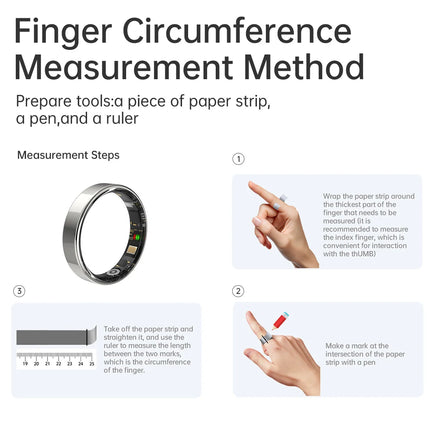 2025 Smart Ring Bluetooth Waterproof Lightweight Health Monitoring Multiple Sports Modes Men Women Gifts For Andorid&IOS