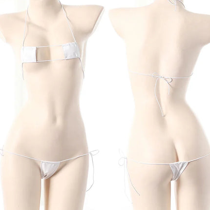 Hot Sexy Micro Bikinis Women Sexy Lingerie Erotic PU Bodysuit Porn Game Outfits Fancy Mini Bodycon Underwear Sexy Beachwear