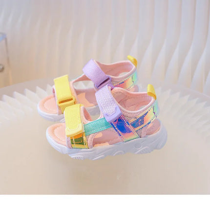 Children's Sandals 2025 New Summer Fashion Soft Bottom Princess Versatile Children's Shoes Little Girls Beach Shoes Girls' Shoes