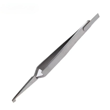 15pc/10pc/5pc Dental Bracket Tweezers Holder Instrument Stainless Steel Serrated Orthodontic Tweezers Pliers for Teeth Care Tools