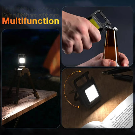 1/2PCS/A Set Portable Super Bright Mini Flashlight Night Walking, Rechargeable Waterproof Emergency Spotlight Outdoor Torch