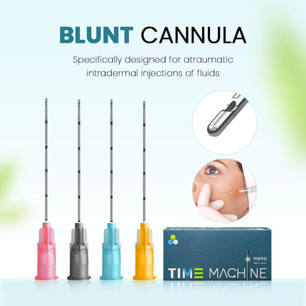 22G 50mm 25G 50mm 27G 38mm Korean Blunt-tip Needle for Lip Nose Filler Disposable Sterile Micro Cannula Body Piercing Needle