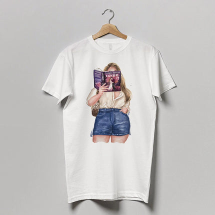 Fourth Wing book T-shirt Bookish Tee Hair And Skin Options Y2k Streetwear Top