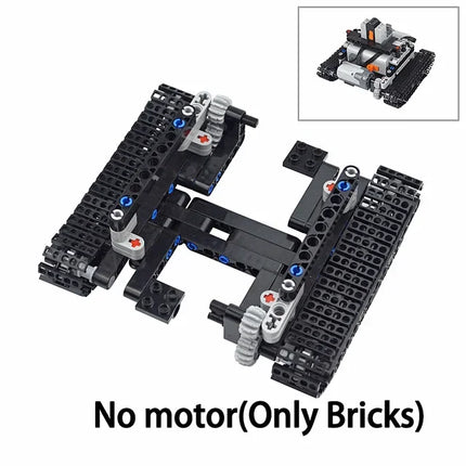 MOC Expert Technical Car Power Function Motor Parts  Buiding Block With RC Motor Vehicle Brick Toys For Children Gifts Leduo