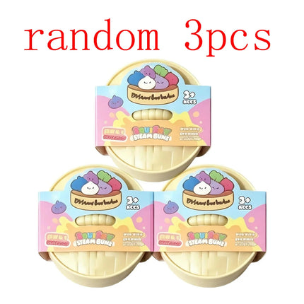 Blind box Colorful Simulated Dumpling Squishy Relaxing Relieve Anxiety Antistress Enhance Happiness Rebound Squeeze Reliever Toy