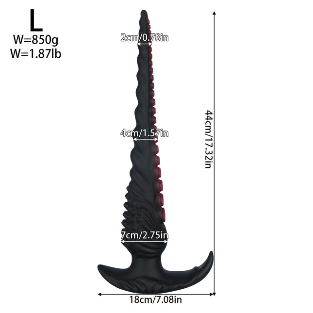 Super Long Huge Anal Plug Dilatador Fantasy Big Butt Plug Trainer Dilator Big Anal Butt Plug Audlt Sex Toys For Women Men Gay
