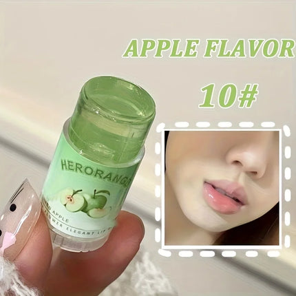 Herorange Lip Flower Elegant Lip Balm Long-Lasting Moisturizing Refreshing Non-Sticky Prevents Dryness and Reduces Lip Lines Primer Christmas Gift