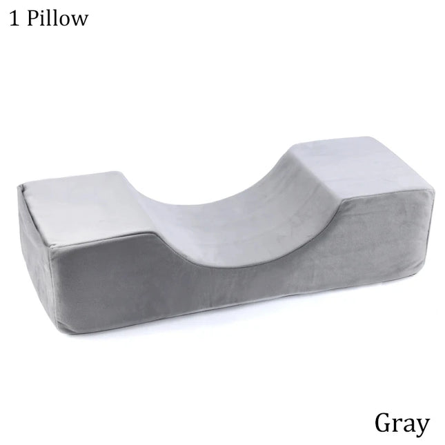 Grafted Eyelash Pillow Neck Support Grafting Lashes Memory Foam Cushion Eyelash Extension Soft Pillow With Pocket Makeup Salon