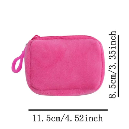 Kawaii Gabby Dollhouse Coin Purse Cute Anime Cat Headset Mini Bag Child Birthday Gifts Keychain Pendant Bags Cartoon Girl Wallet