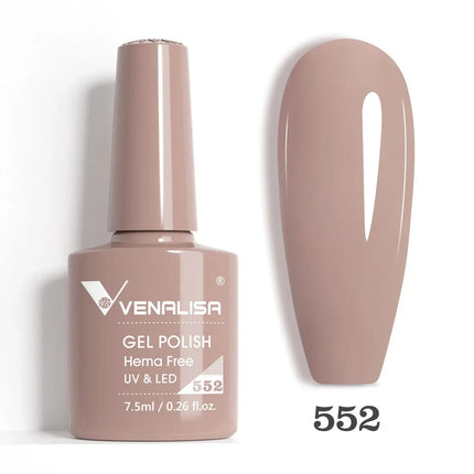 7.5ml Venalisa TPO FREE HEMA FREE Gorgeous Color Nail Gel Polish Long Wear Soak Off UV LED Gel Varnish Nail Manicure Gel Varnish