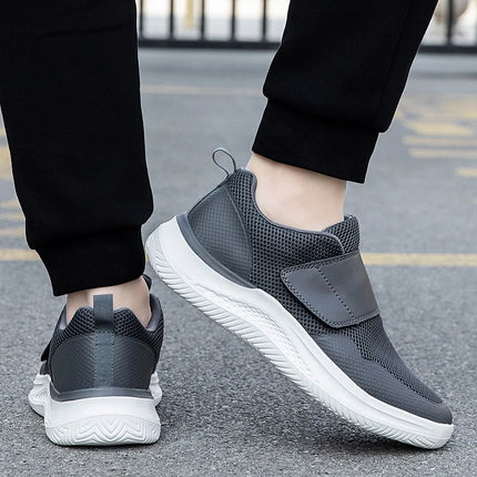 Men's Orthopedic Wide Swollen Feet Walking Casual Shoes Thumb Eversion Adjusting Soft Comfortable Diabetic Men's Shoes Large Size