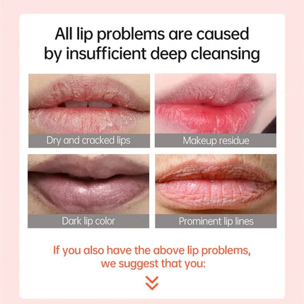Remove Dark Lip Balm Lightening Melanin Mask Gloss Oil Exfoliating Clean Deep Moisturizing Makeup Beauty Health Korean Products