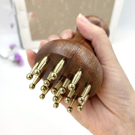 Head Scalp Gua Sha Massager Scraping Household Gift Massage Comb Meridians Tool for Women Men Adults Hair Salon Working Travel