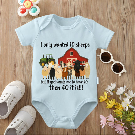 I Love My Family 100% Cotton Bodysuit Soft Baby Cloths Best Gift for Baby Onesie Jumpsuit for 0 To 12 Months Cute Newborn