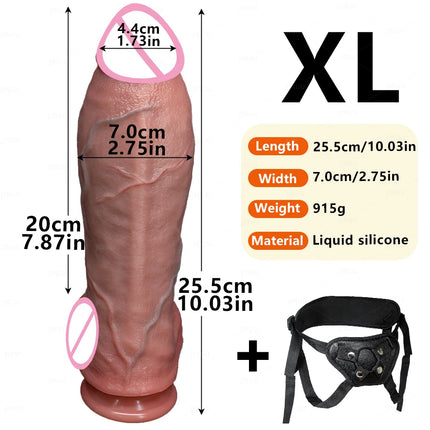 Realistic Dildos Silicone Huge Penis Women Sex Toys G-spot Stimulation Masturbation Big Dick Strap on Anal Dildo Lesbian 18+