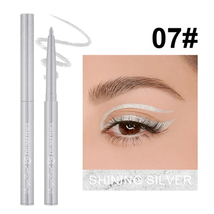Eyeliner Pen Is Waterproof, Sweat-Proof, Does Not Smudge, Easy for Beginners to Use, Green, Purple, Black, Long-Lasting, Non-Fading Eyeliner Pen