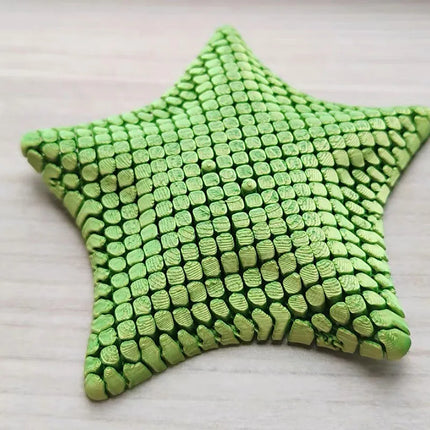Fidget Toy Flexible Desk Decor 3D Printed Articulated Starfish Stress Relief Gift for Kids and Adults Visual toys