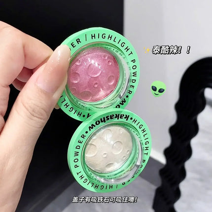 Highlighting Powder Korean Make up Fine Glitter for Face Long-Lasting Highlighting glow reicpe Contouring Luminous Finis