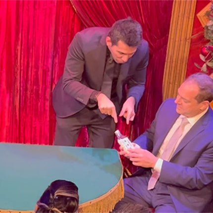 Professional Signed Card in Sealed Bottle Magic Trick Appearing Prop - Close Up Mentalism Gimmick by Adrian Vega Visual Illusion